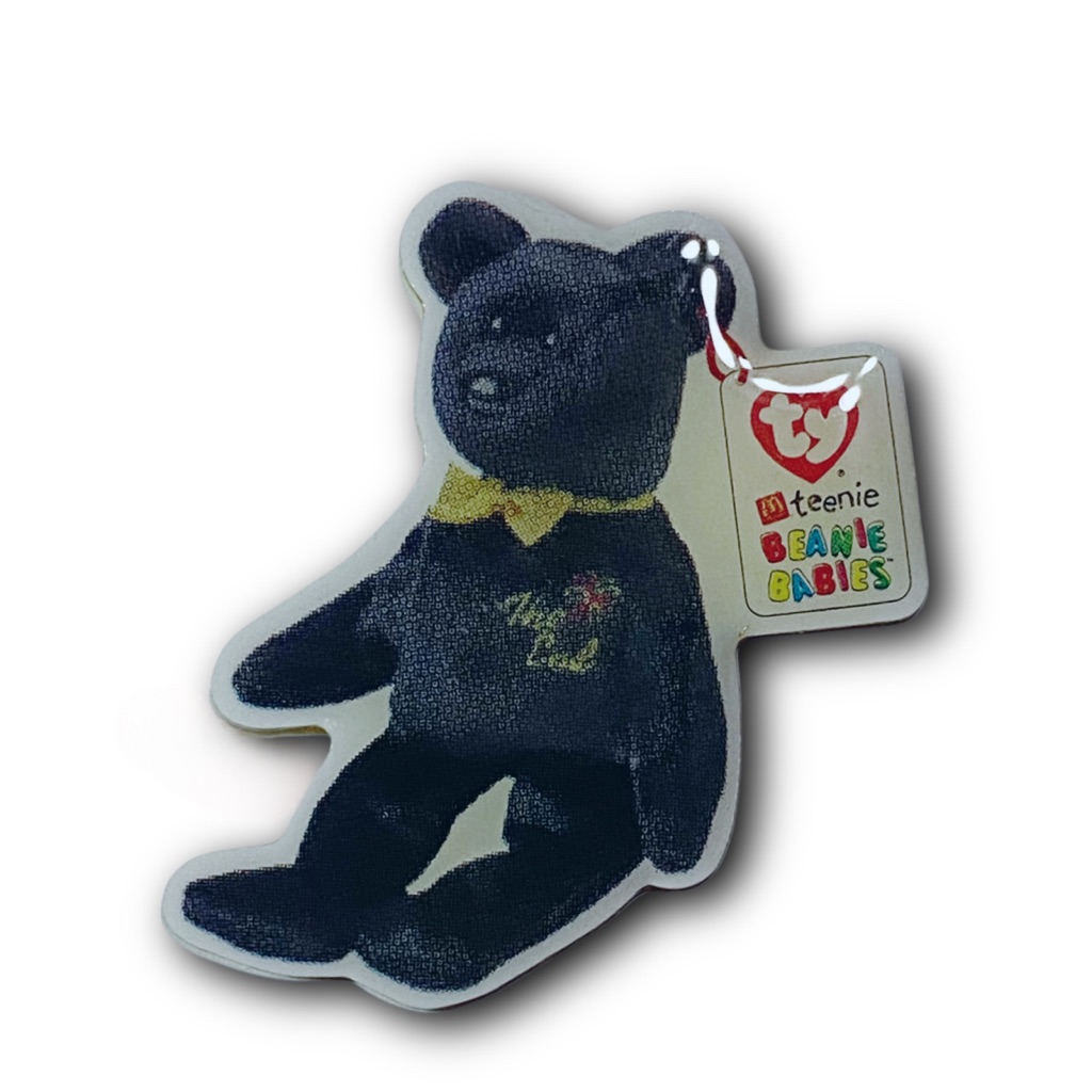 Mcdonald’s Pin Collectible The End Bear 2000 Ty Beanie Metal Lapel Pin
